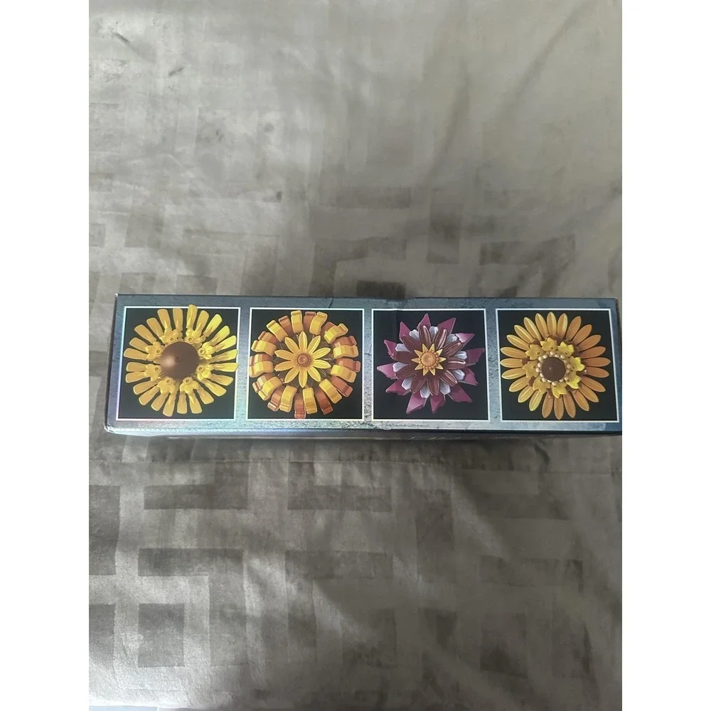 Asoulin Sunflower With Vase Flower Bouquet‎ Building Blocks Set 1065pcs 14+ New